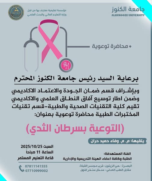 التوعية بسرطان الثدي