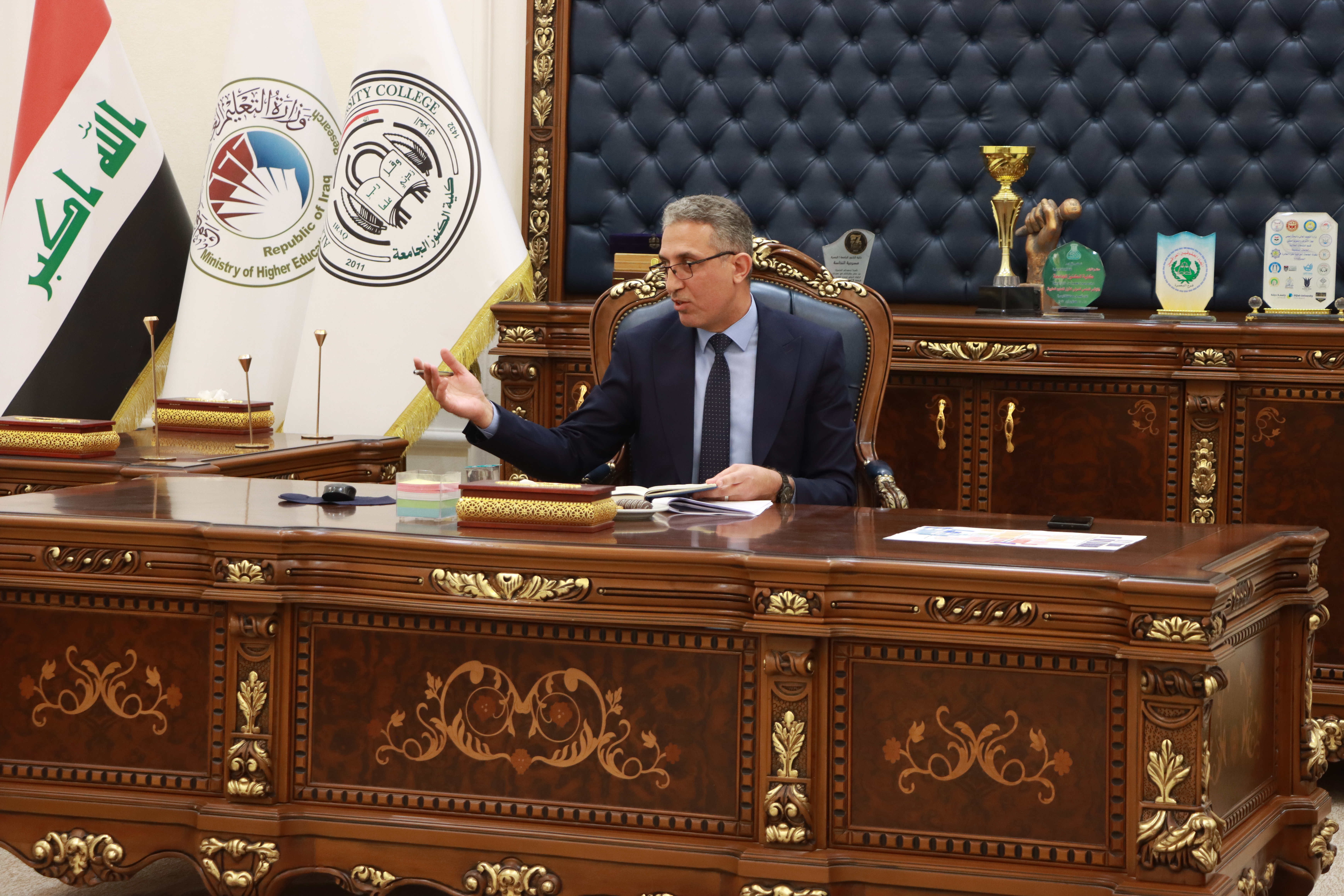 مساعد رئيس الجامعة للشؤون العلمية